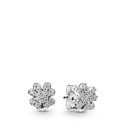 Pandora Radiant Clover Earrings