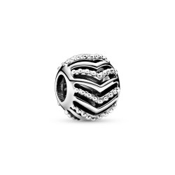 Pandora Openwork Wishbone Charm