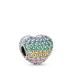 Pandora Open My Heart Pavé Clip