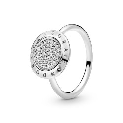 Pandora Logo Pavé Ring