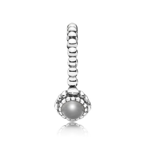 Pandora Birthday Blooms Ring, June, Grey Moonstone Pandora Birthday Blooms Ring, June, Grey Moonstone