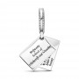 Pandora Harry Potter, Hogwarts Acceptance Letter Dangle Charm Pandora Harry Potter, Hogwarts Acceptance Letter Dangle Charm