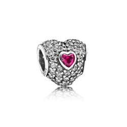 Pandora In My Heart Charm