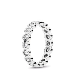 Pandora Alluring Brilliant Stackable Ring, Clear CZ Pandora Alluring Brilliant Stackable Ring, Clear CZ