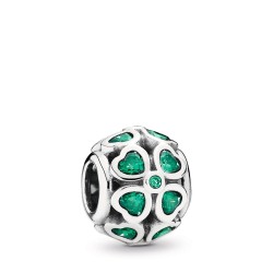 Pandora Green Lucky Clover Charm Pandora Green Lucky Clover Charm