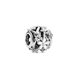 Pandora Openwork White Daisy Flower Charm