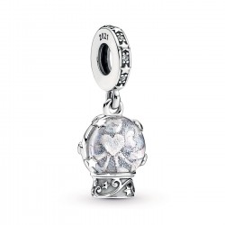 Pandora Snow Globe Angel Dangle Charm