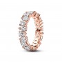 Pandora Alternating Sparkling Band Ring Pandora Alternating Sparkling Band Ring