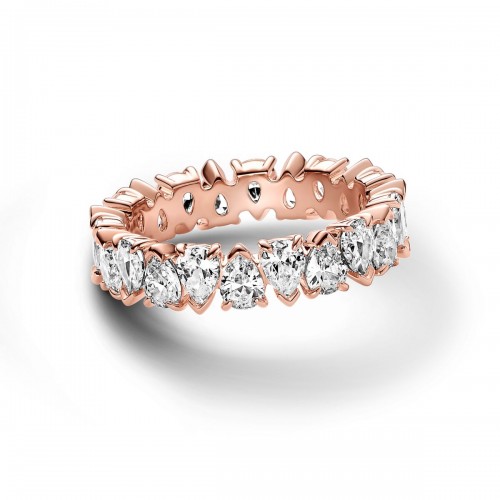 Pandora Alternating Sparkling Band Ring Pandora Alternating Sparkling Band Ring