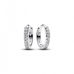 Pandora Sparkling Huggie Hoop Earrings Pandora Sparkling Huggie Hoop Earrings