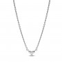 Pandora Triple Stone Heart Collier Necklace