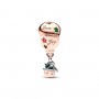 Pandora Two-tone Santa Claus in Hot Air Balloon Charm