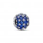 Pandora Sparkling Pavé Round Blue Charm