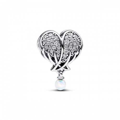 Pandora Sparkling Angel Wings & Heart Charm