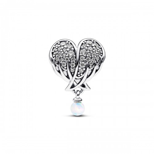 Pandora Sparkling Angel Wings & Heart Charm