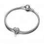 Pandora Sparkling Angel Wings & Heart Charm