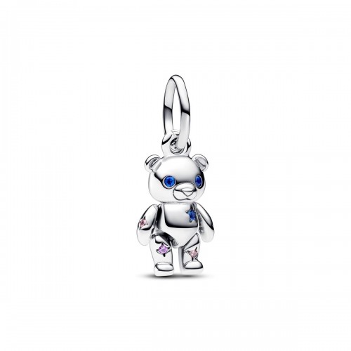 Pandora Movable Teddy Bear Dangle Charm