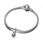 Pandora Movable Teddy Bear Dangle Charm