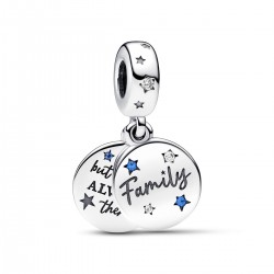 Pandora Family Love Double Dangle Charm Pandora Family Love Double Dangle Charm