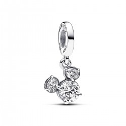Pandora Disney Mickey Mouse Sparkling Head Silhouette Dangle Charm Pandora Disney Mickey Mouse Sparkling Head Silhouette Dangle Charm