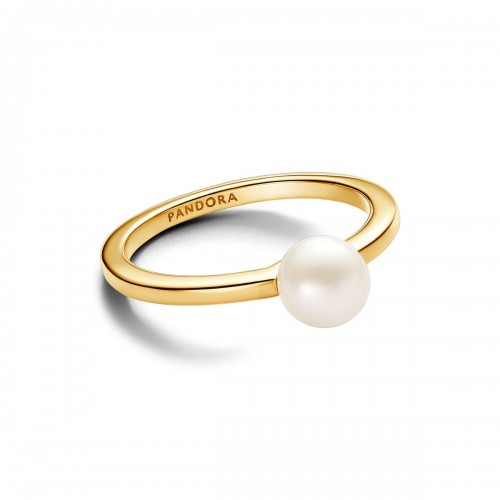 Pandora Treated Freshwater Cultured Pearl Ring