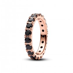 Pandora Black Sparkling Row Eternity Ring Pandora Black Sparkling Row Eternity Ring