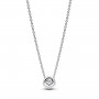 Pandora Sparkling Round Halo Pendant Collier Necklace