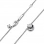 Pandora Sparkling Round Halo Pendant Collier Necklace