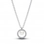 Pandora Treated Freshwater Cultured Pearl & Pavé Collier Necklace