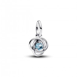 Pandora March Sea Aqua Blue Eternity Circle Dangle Charm Pandora March Sea Aqua Blue Eternity Circle Dangle Charm