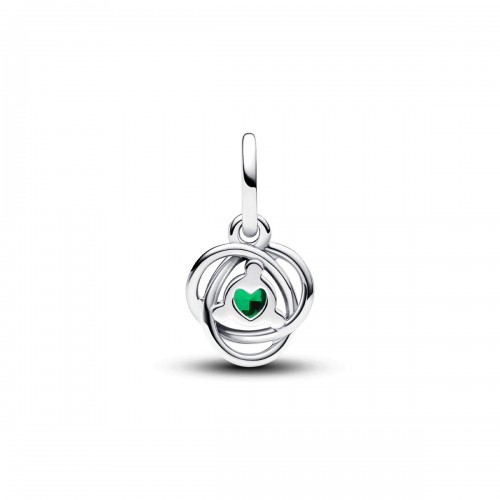 Pandora May Royal Green Eternity Circle Dangle Charm