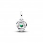 Pandora May Royal Green Eternity Circle Dangle Charm