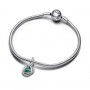 Pandora May Royal Green Eternity Circle Dangle Charm