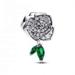 Pandora Sparkling Rose in Bloom Charm Pandora Sparkling Rose in Bloom Charm