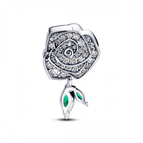 Pandora Sparkling Rose in Bloom Charm