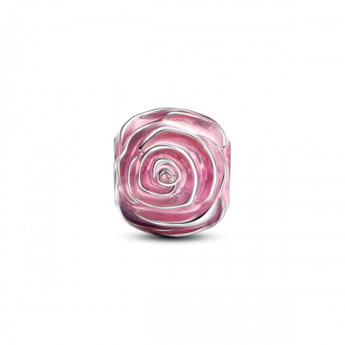 Pandora Pink Rose in Bloom Charm