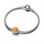 Pandora Yellow Rose in Bloom Charm