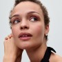 Pandora Treated Freshwater Cultured Pearl & Stone Drop Earrings Pandora Treated Freshwater Cultured Pearl & Stone Drop Earrings