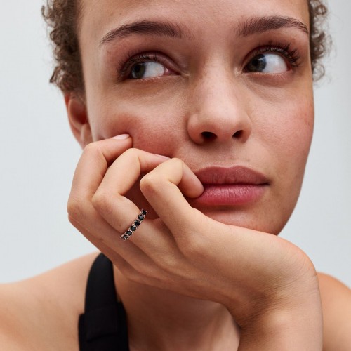 Pandora Black Sparkling Row Eternity Ring Pandora Black Sparkling Row Eternity Ring