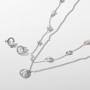 Pandora Treated Freshwater Cultured Pearl & Pavé Collier Necklace