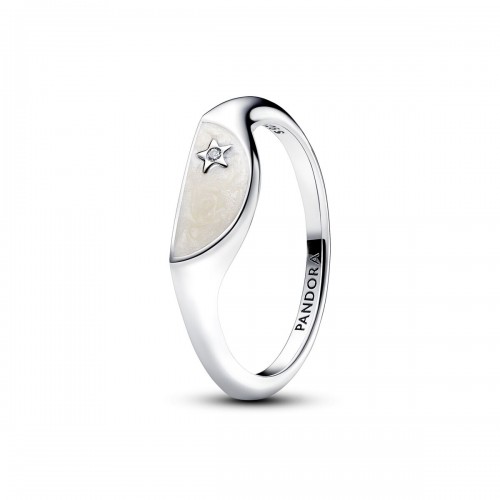 Pandora ME Halved Enamel Signet Ring Pandora ME Halved Enamel Signet Ring