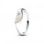 Pandora ME Halved Enamel Signet Ring Pandora ME Halved Enamel Signet Ring