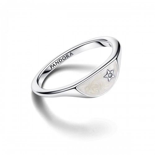 Pandora ME Halved Enamel Signet Ring Pandora ME Halved Enamel Signet Ring