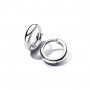 Pandora Round Huggie Hoop Earrings Pandora Round Huggie Hoop Earrings