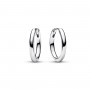 Pandora Moments 18 mm Charm Hoop Earrings Pandora Moments 18 mm Charm Hoop Earrings