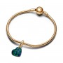 Pandora Opalescent Green Heart Dangle Charm Pandora Opalescent Green Heart Dangle Charm