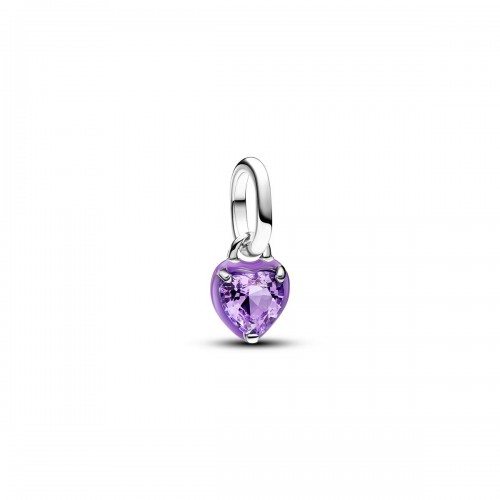 Pandora ME Purple Chakra Heart Mini Dangle Charm Pandora ME Purple Chakra Heart Mini Dangle Charm
