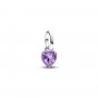 Pandora ME Purple Chakra Heart Mini Dangle Charm Pandora ME Purple Chakra Heart Mini Dangle Charm