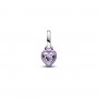 Pandora ME Purple Chakra Heart Mini Dangle Charm Pandora ME Purple Chakra Heart Mini Dangle Charm