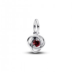 Pandora January Red Eternity Circle Dangle Charm Pandora January Red Eternity Circle Dangle Charm